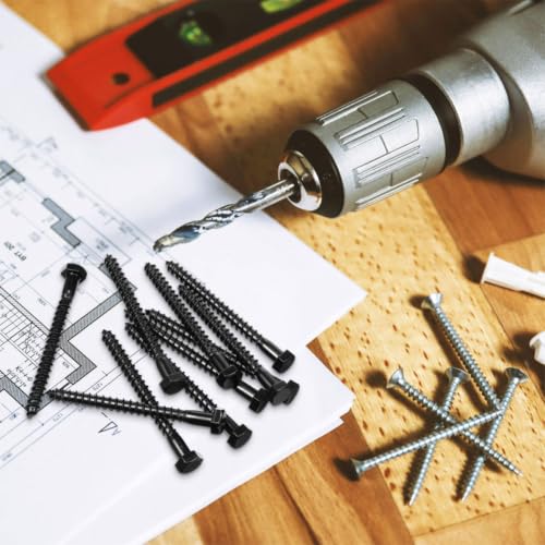 Tornillos de cabeza cuadrada para la construcción de cubiertas de madera y pérgolas 6