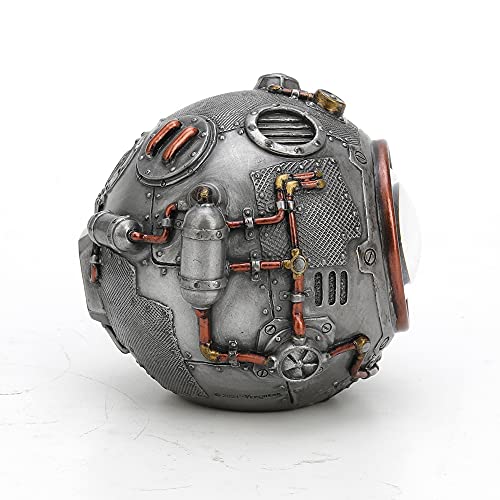 Estatua Steampunk Orb de Resina 3.38 pulg Veronese Design miniatura 7