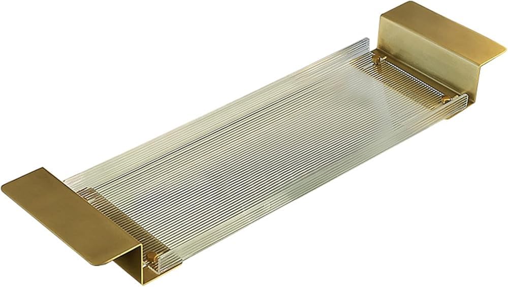 JKJZSALJ Expandable Clear Acrylic Bathtub Caddy Tray With Non-Slip Handles Reading Rack & Tablet Holder - Perfect Bath For Relaxation & Entertainment 70Cm Size-A-70Cm,A-70CM