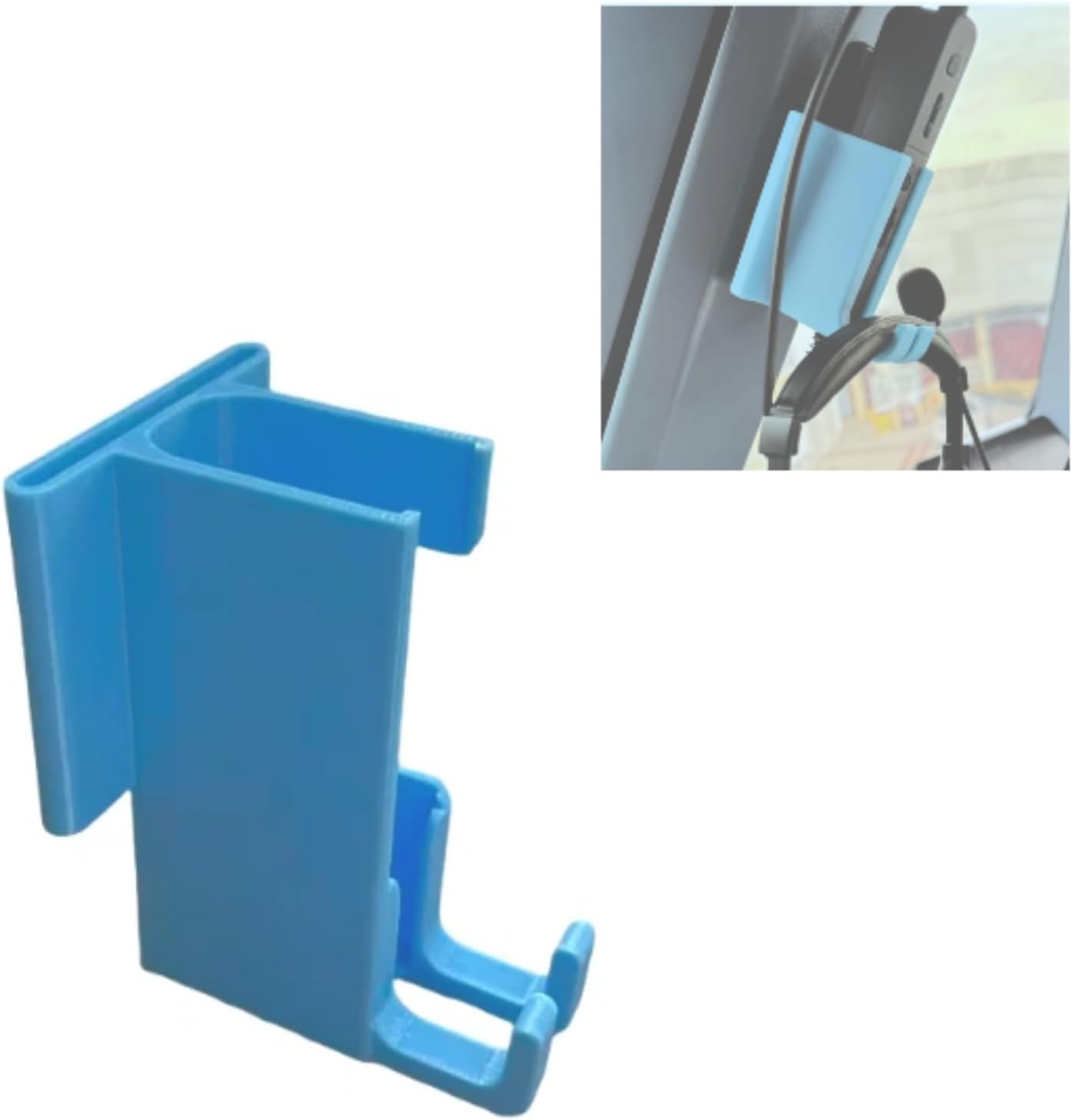 Headset Module Box Mount for Bose ProFlight, Secure Clip Mount for Airbus 320 Cockpit, Protects Headset Cable and Eases Battery Access