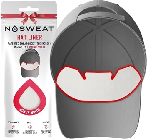 image for Golf Hat Sweat Liner – Prevents Stains & Odor by NoSweat- Patented T