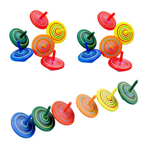 DARLINGTON & Sohns 18 Cercles en Bois pour Enfants Multicolore Cover