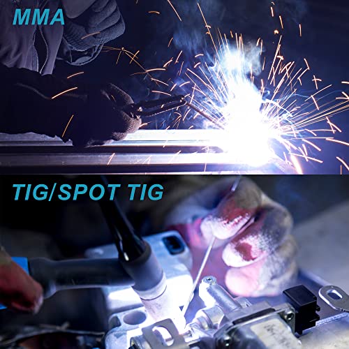 Flameweld Tig Welder Machine - Tig250Dp 250Amps Hf Tig/Spot Tig/Pulse Tig/Mma Tig Welder With Igbt Inverter, 110V/220V Dual Voltage Welding Machine #TOP3