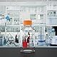 stonylab Medienaufbewahrungsflasche mit GL45 Orange-Schraubverschluss, Borosilikatglas, 500 ml, für den Laborgebrauch, 1 Stück
