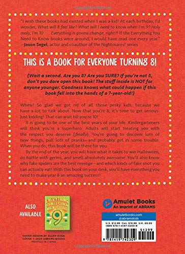 Everything You Need to Know When You Are 8