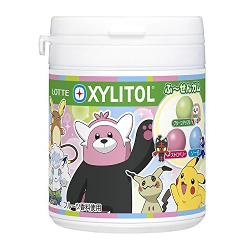 ロッテ ポケモン キシリトールふ~せんガム