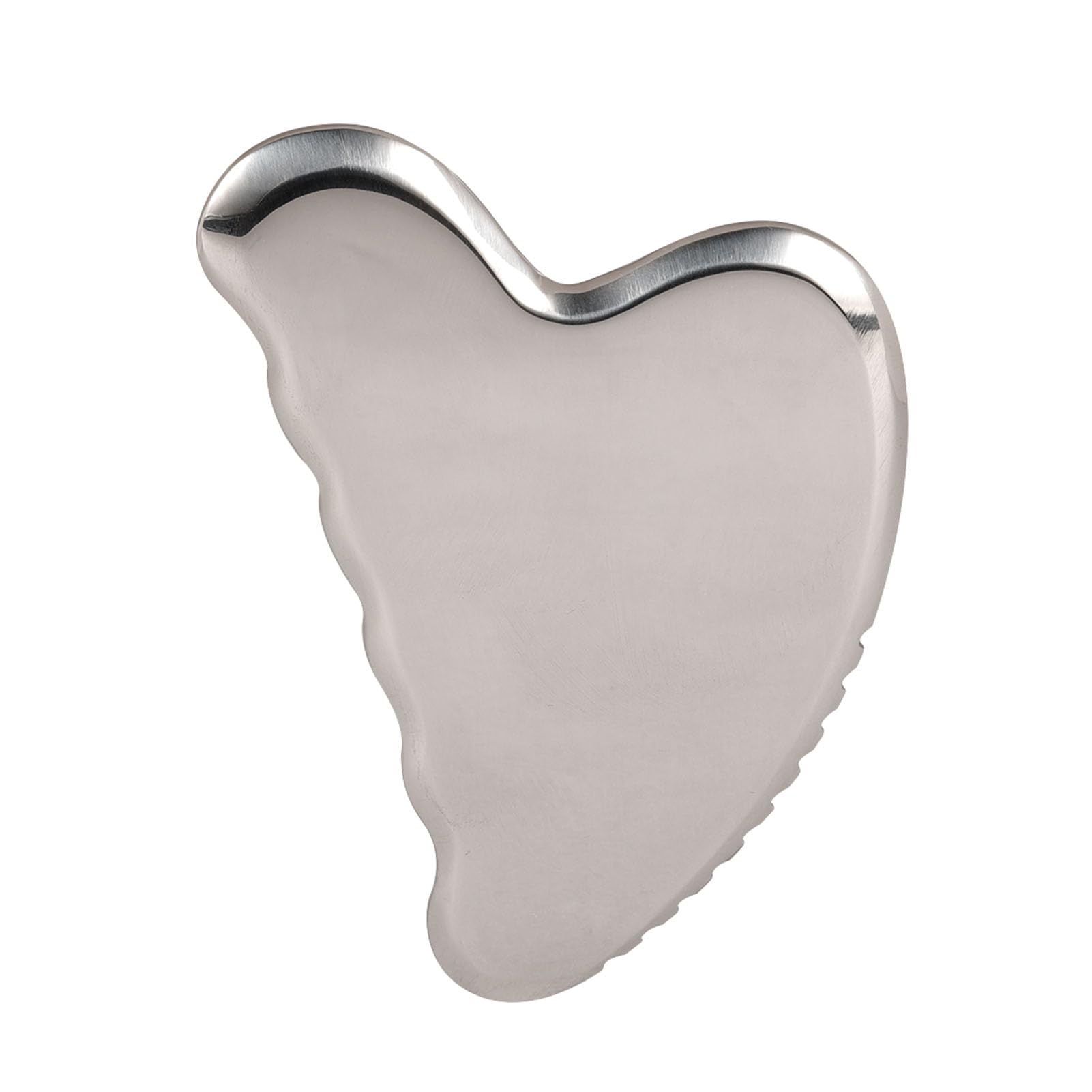 Gua Sha Herramienta de masaje raspado de acero inoxidable Herramienta de raspado muscular para terapia física facial Gua Sha masajeador inoxidable B
