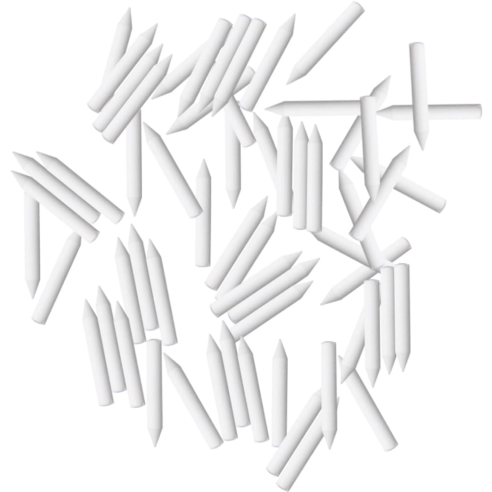 NUOBESTY Clous De Support Céramique Réfractaires pour Four à Poterie Lot de 50, Outils Solide Cuisson Sculpture en Céramique