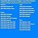 Thermostat Compatible with Chrysler Dodge Jeep Ram 5.7L 6.1 6.4L Hemi SRT8 203℉ - Ram 1500 2500 3500, 300 300C Challenger Charger Durango Magnum Commander Grand Cherokee Wagoneer Wrangler - 52028898AE