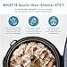 AROMA® Professional Digital Rice Cooker, 10-Cup (Uncooked) / 20-Cup (Cooked), Slow Cooker, Multicooker, Steamer, Oatmeal Cooker, Auto Keep Warm, Sauté-then-Simmer®, 4 Qt, White, ARC-1230W