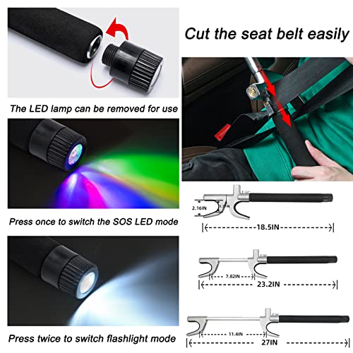 Knfrxo PA-5O2E-RHE8 4-In-1 Steering Wheel Lock thumb #3