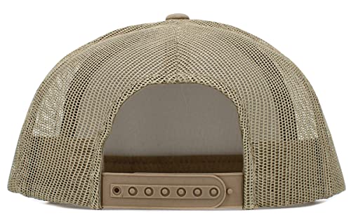 Image of KBETHOS Classic 5 Panel Foam Front Trucker Mesh Cap with Adjustable Snapback