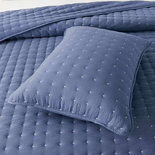 Wdcozy Q-SPOT-BLUE-TWIN Twin Size Quilt Bedding Sets With Pillow Sham thumb #6