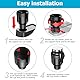JNNJ Auto Getränkehalter, Universal Auto-Becherhalter-Expander, Auto-Getränkehalter-Expander-Adapter Mit Verstellbarer Basis, Für Kaffeebecher Getränkedose Wasserbechern