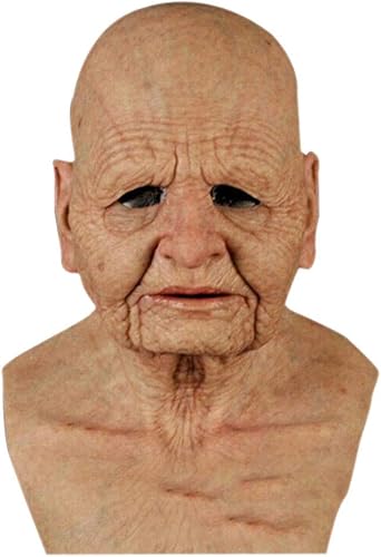 Nueva máscara podrida y sangrienta de terror de Halloween, máscara realista de miedo de Halloween, máscara de miedo de Halloween, cosplay,