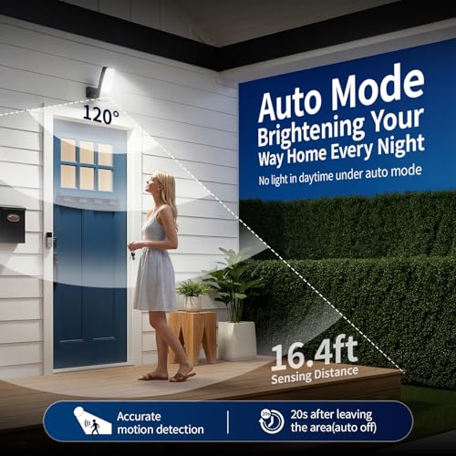 Motion Sensor Security Lights Wireless