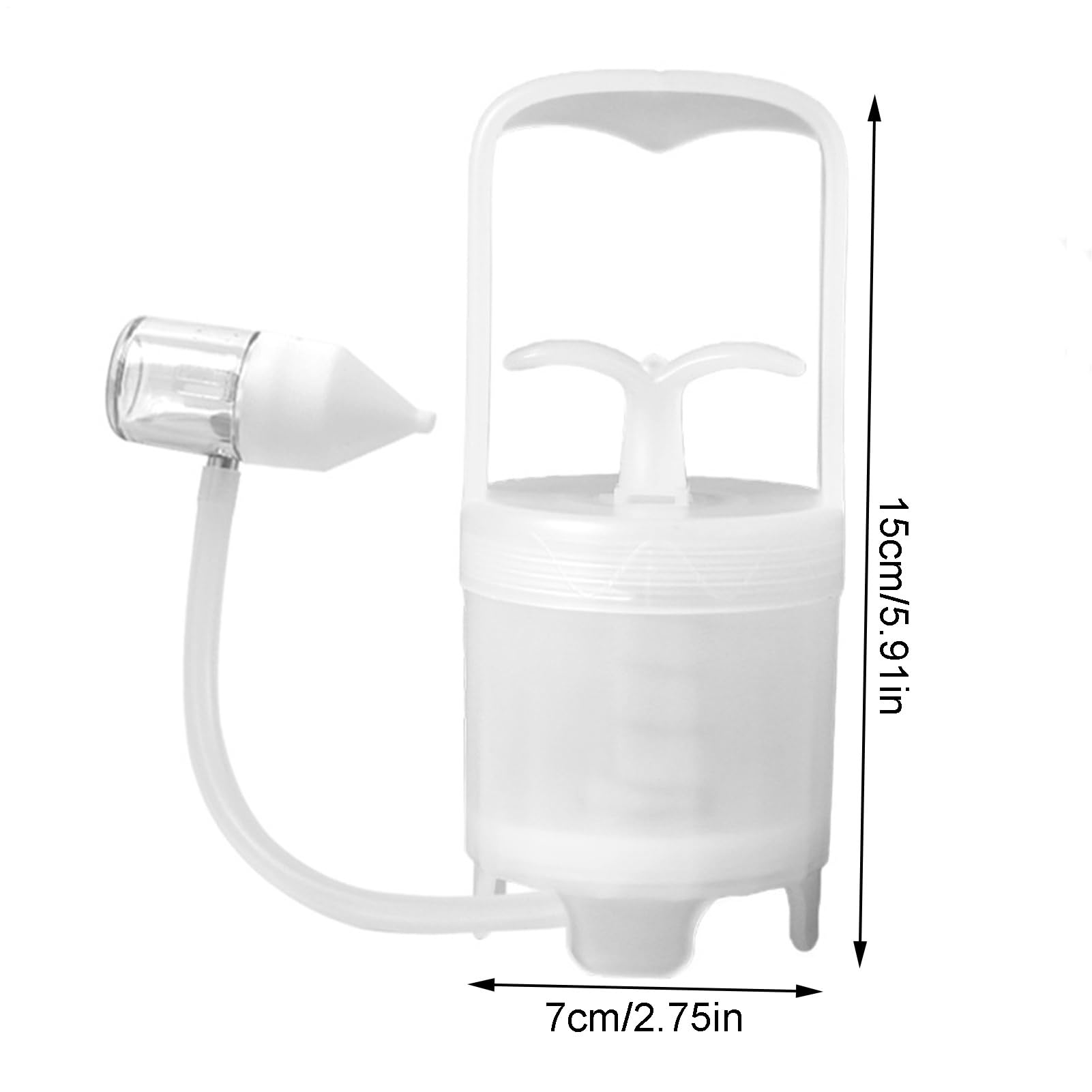 Booger Sucker - Aspirador nasal manual Booger para él, aspirador nasal de