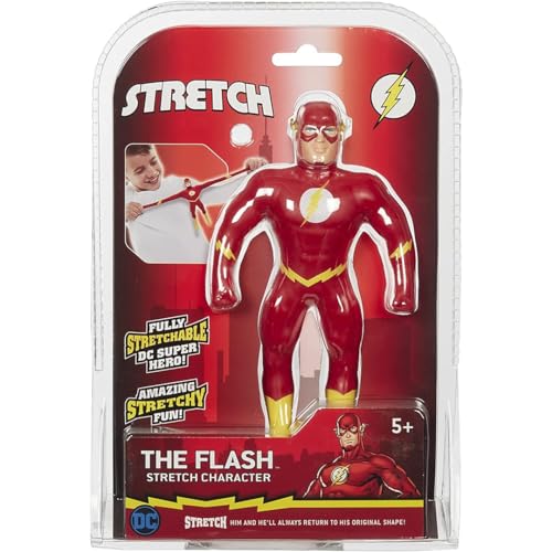 Stretch 07686 DC The Flash Amazing Fun Boys Present. Brinquedos de super-heróis, vermelho