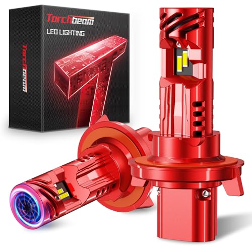 Torchbeam H13/9008 Bulbs Combo, 45000LM 900% Super Brighter H13 Fog