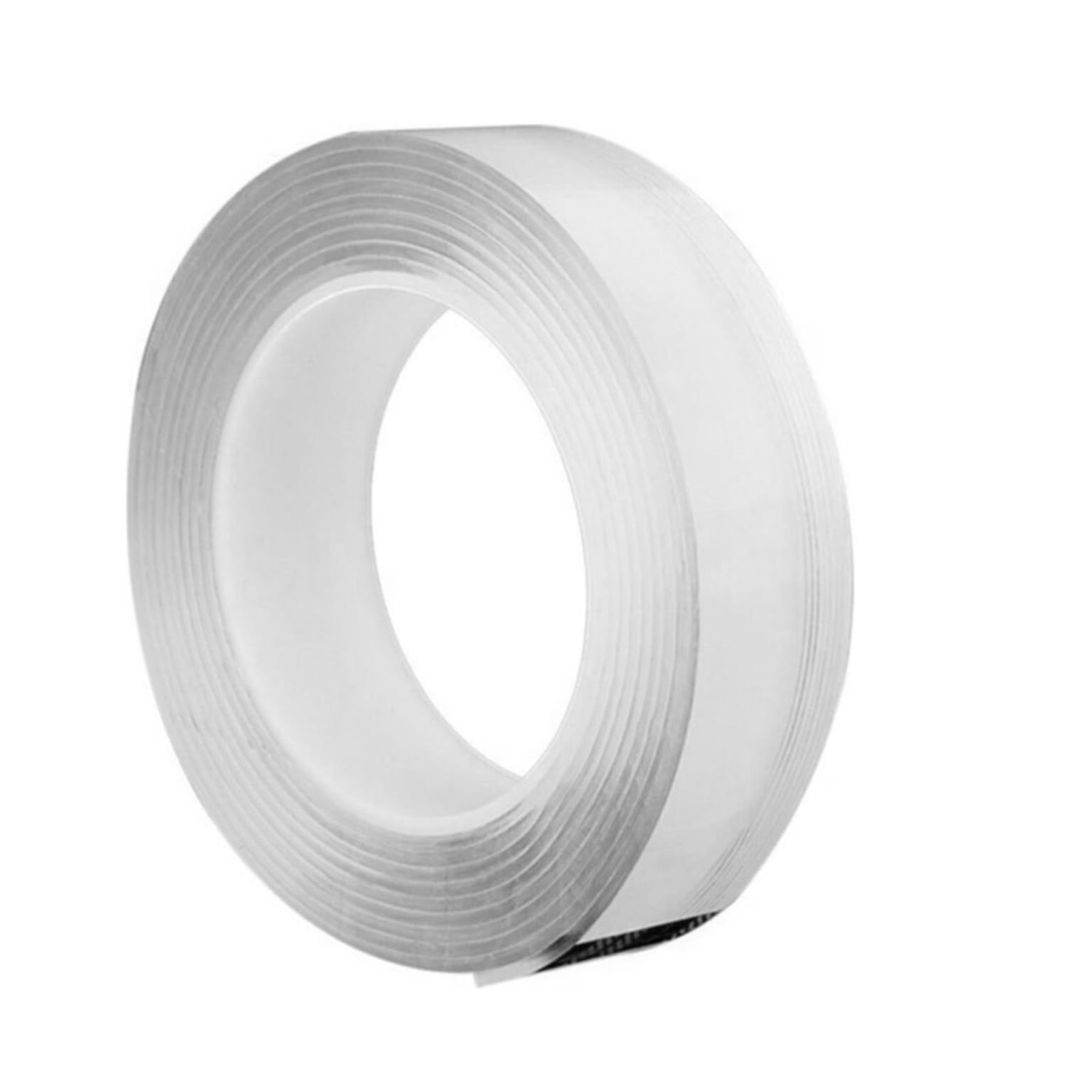 Çift Taraflı Nano Bant Güçlü Yapıştırma Bandı Şeffaf 18 mm x 2 Metre Suya Dayanıklı Yıkanabilir