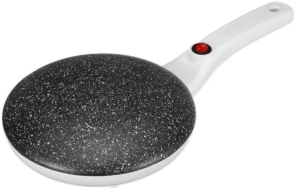 Panquequeira Elétrica 220V, Crepeira e Omeleteira, Antiaderente,COR ALEATÓRIA