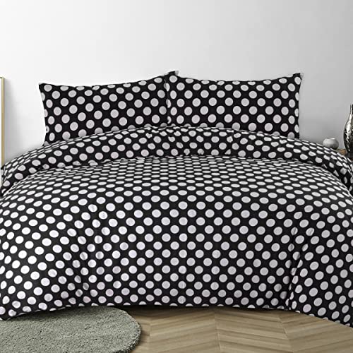 NIYS Luxury Bedding Juego de funda de edredón de percal en tamaño individual, doble y king con fundas de almohada