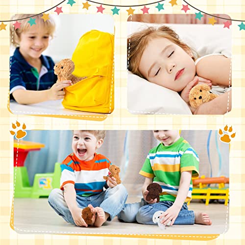 Hydren 30 Plush Puppy Dogs Stuffed Animals Bulk Assorted Puppies Mini Dog Doll Soft Fluffy Animal For Kids Baby Girls Boys Living Room Birthday Gifts (Multicolor) #TOP5