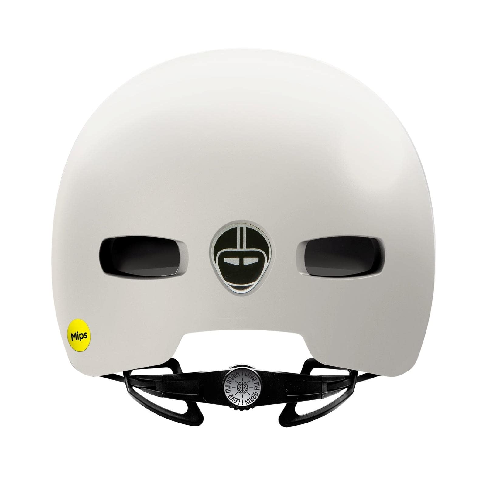 Nutcase Kinder Fahrradhelm Little Nutty Mips, Creame, 52-56 cm, 10001