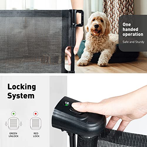 Fijinhom BB03001 Retractable Baby Gate Indoor Outdoor Safety Gate thumb #2