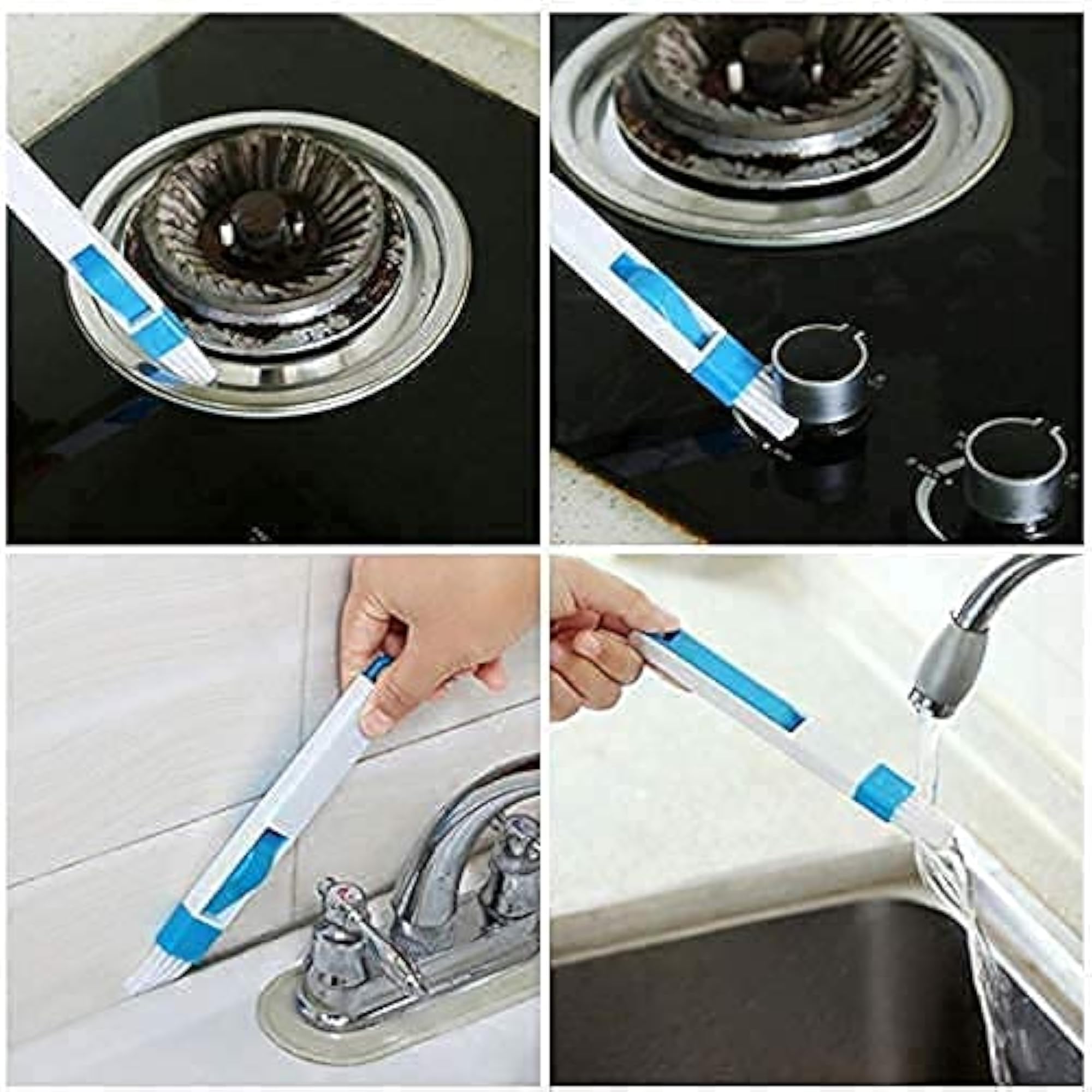 Window Groove Frame Cleaning Brush Combo
