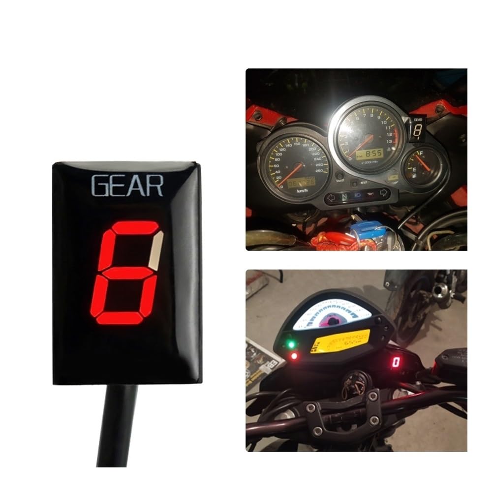 indicateur de rapport engagé moto Indicateur De Pour YZF-R1 YZF R1 YZFR1 2001-2004 2005 2006 2007 2008 Accessoires Moto Compteur D'affichage À 6 Niveaux