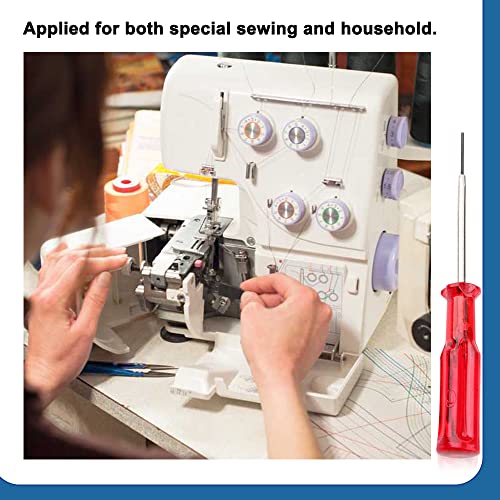 Hicello Hexagonal Screw Driver, 1.5Mm Industrial Overlock Sewing Machine Screwdriver Needle 2Pcs #TOP4