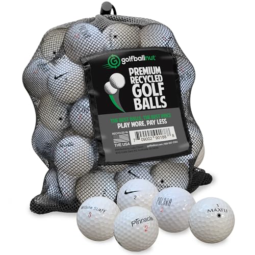 48 Recycled Golf Balls for Practice