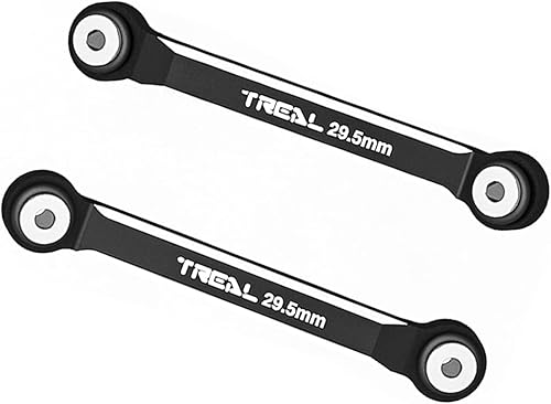 Miniatura 5 de TREAL SCX24 Upper 2 Links (conversión de 4 Links) Alu#7075 de 1.161in para camiones Axial SCX24 Betty escala 124 (rojo)