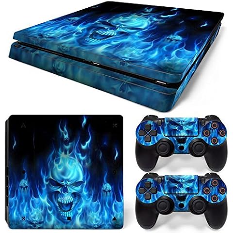 Mcbazel Adhesivos de Vinilo para PS4 Slim Cover