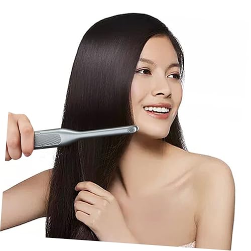 Miniatura 2 de Mikinona Herramienta de alisado y rizador de pelo de viaje, dispositivo de peinado compacto de mano para facilitar el rizado y alisar el