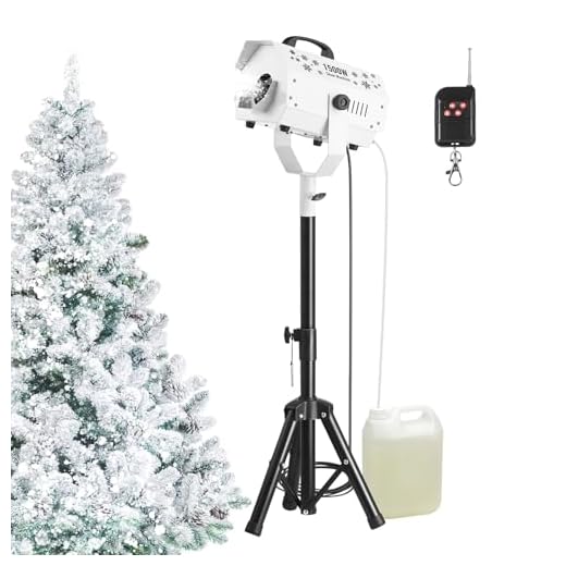 VEVOR 1500W Snow Maker Machine for Events