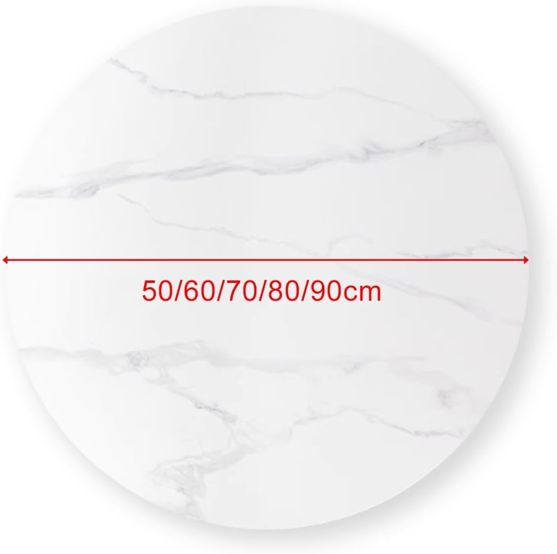 Countertop Lazy Susan, Rotating Serving Tray for Table, Rock Material, 360° Rotation, Lazy Susan Rotating Food Turntable for Home, Restaurant, Hotel