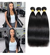 22 24 26 Inch Straight Bundles Human Hair Weave Bundles Human Hair 10A 100% Unprocessed Brazilian...