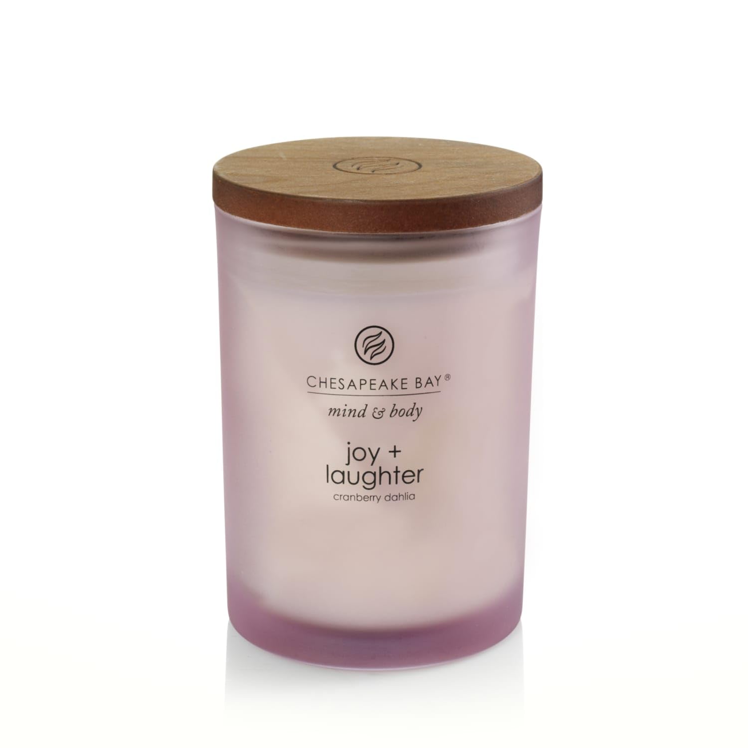 Chesapeake Bay Candle Scented Candle Joy + Laughter (Cranberry Dahlia) Medium Home Décor