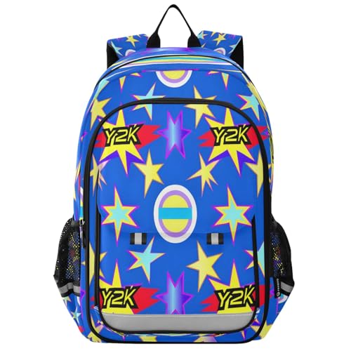 Sac à dos d'école Y2k Vibe pour ordi et cours ado style tendance