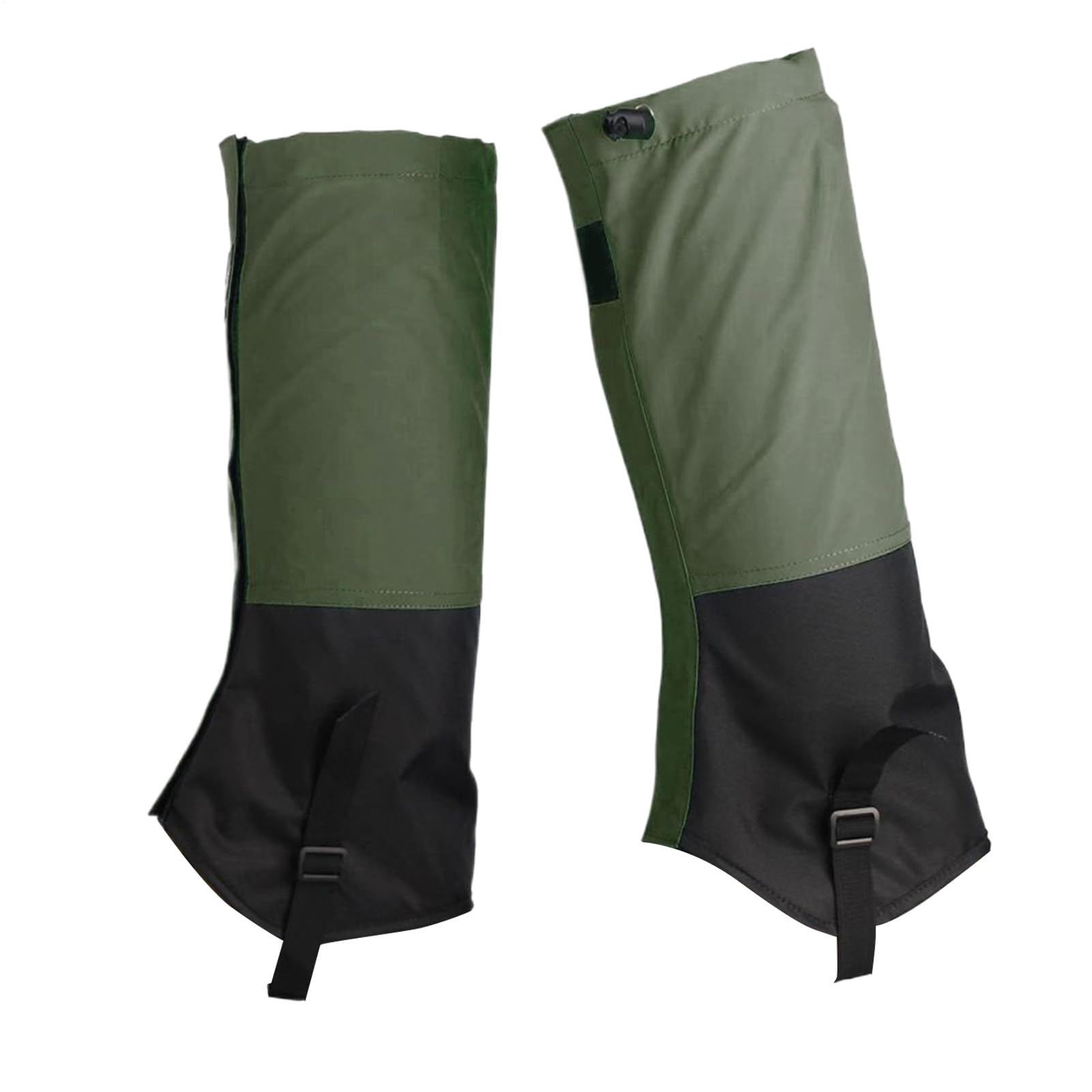 Polainas de pierna, impermeables, a prueba de serpientes, protector de pierna ajustable portátil para hombres y mujeres, escalada en nieve, senderismo, correr, invierno, caza, vadeo al aire