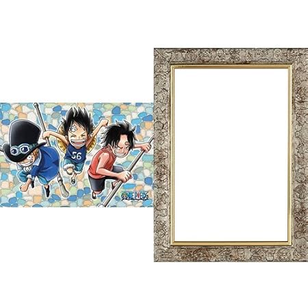 Amazon 126 Ac03 ワンピース 3人の絆 専用フレーム付き ジグソーパズル おもちゃ