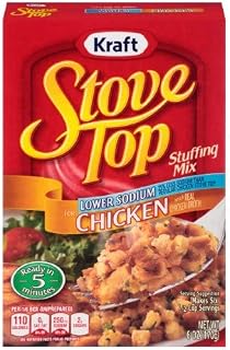 Stove Top Chicken Low Sodium Stuffing (Pack of 36)