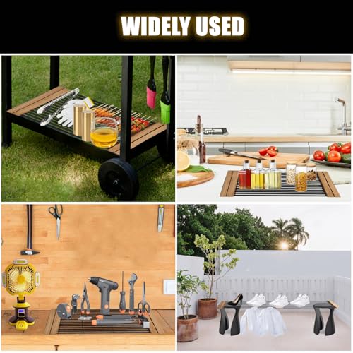 Estante para parrilla ajustable de acero inoxidable plegable compatible con Traeger Pro 8