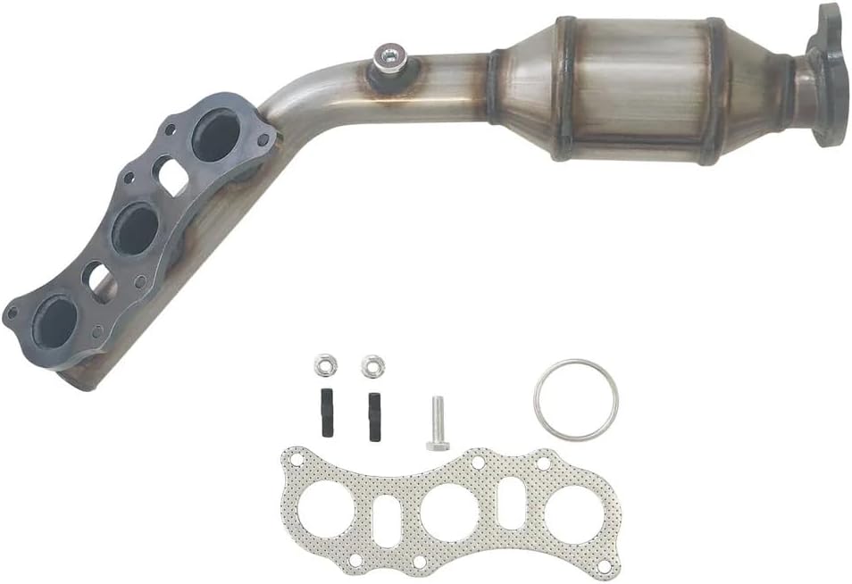 Compatible with Toyota Tundra 4.0L Manifold Catalytic Converter 2005-2006 Driver Side – Easy Replacement, Clamp-on Connection