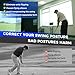 YAUNJI Golf Wrist Correction Trainer & Arm Band Set, 2025 New Golf Connection Band for Pros and Beginners, Swing Band Golf for Perfect Hand Positioning (Black)