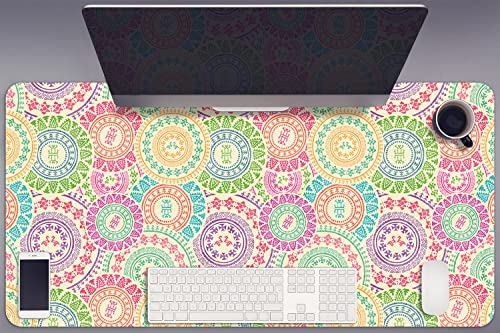 Sous-main de bureau gaming anti-rayures 90x45cm pour masquer l'usure de votre table