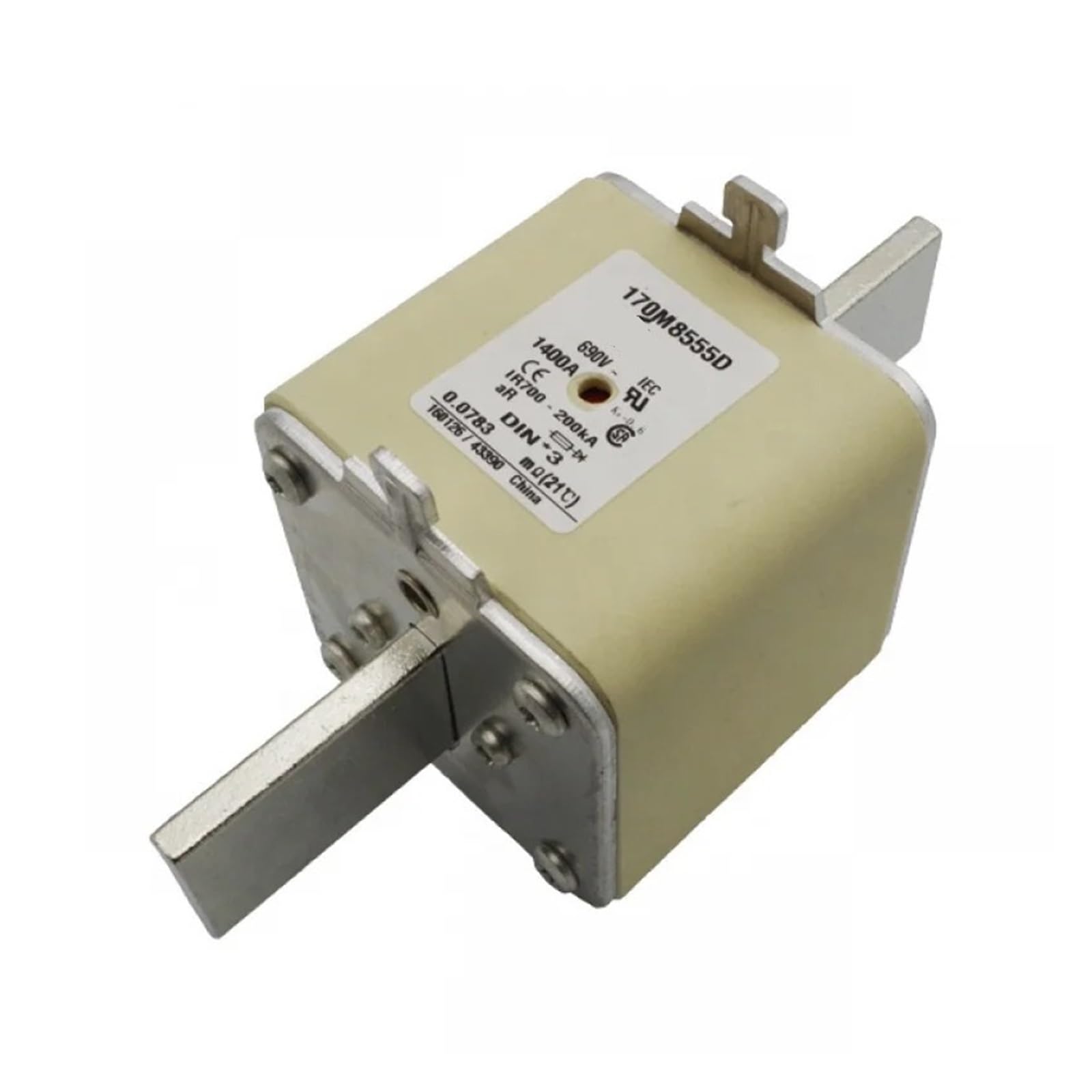 Kwadratowy bezpiecznik nadwozia topikowe ogniwa bezpiecznikowe 170M8555D części elektroniczne