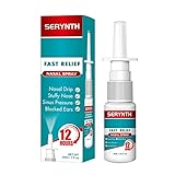 Nasal Spray (30ML- Breathing Aid for Blocked Nose, Supports Relief from Rhinitis, Bacteria, Dust